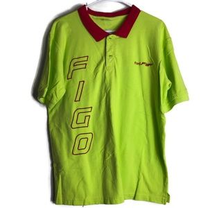 Ford Figo Car Racing Spellout Polo Shirt Top